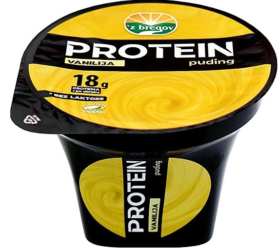 Puding Protein Vanila 180 g z Bregov