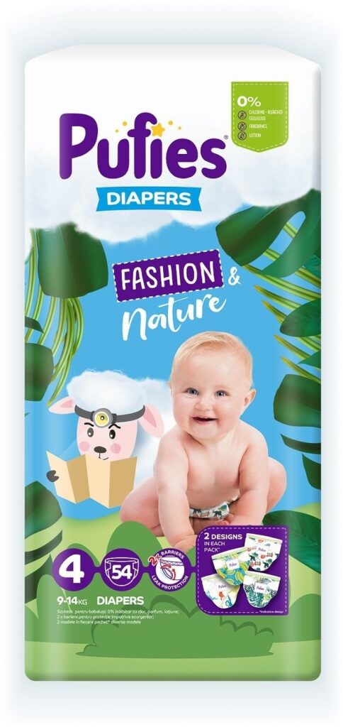 Pelene Maxi Nature 4 54/1 Pufies
