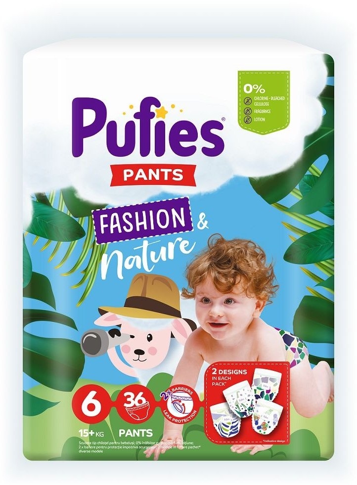 Pelene Pants Nature 6 36/1 Pufies