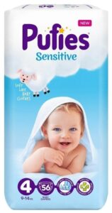 Pelene Pufies Sensitive 4 Maxi 56/1