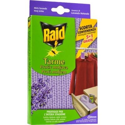 Raid Gel pr Moljaca 5+1 Gratis Johnson
