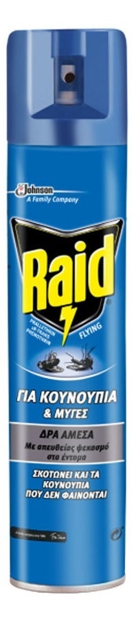 Sredstvo Protiv Insekata Raid Protiv Letecih Insekata 300 ml