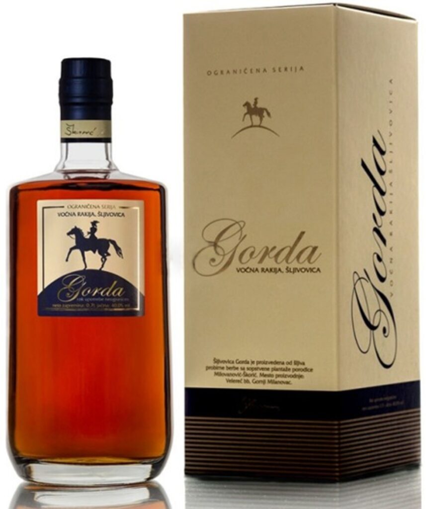 Rakija Šljivovica 0,7 l Gorda