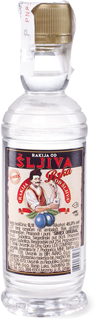 Jako alkoholno pice 45% Brka 0.1 l