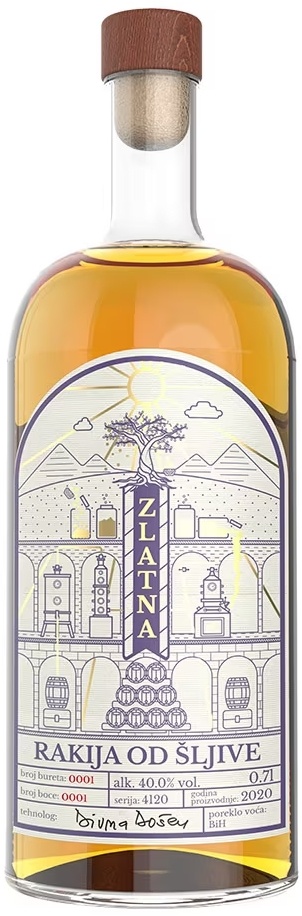 Rakija Zlatna Šljiva 0.7 l