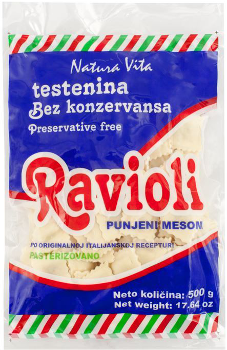 Testo Italy Ravioli Meso 500 n Vita
