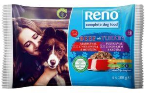 Hrana za Pse Govedina 4x 100 g Reno