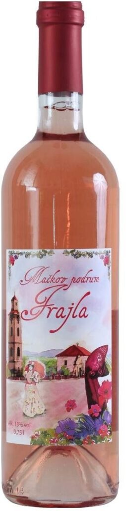 Vino Roze Frajla 0.75 l Mačkov Podr