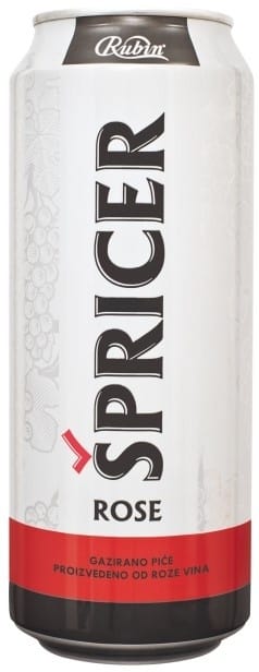 Špricer Rose 0,5 l Can Rubin