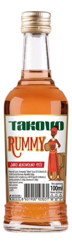 Takovo domaći rum 100 ml