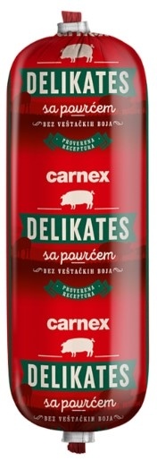 Carnex kobasica Delikates Povrće