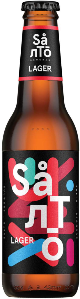 Pivo Salto Lager 0.33 l Npb