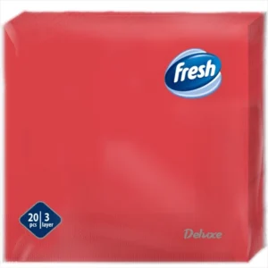 Fresh salvete crvene troslojne 20/1