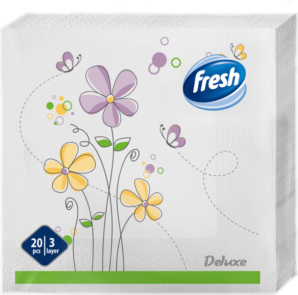 Salvete Fresh Dekor Mix 20/1 33x33