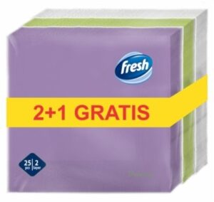Salveta Fresh Pastel 2sl 2+1gratis