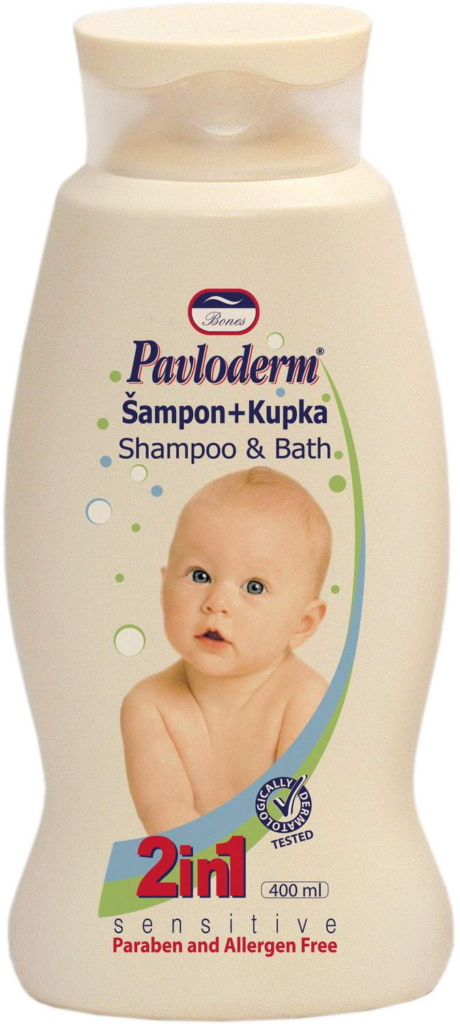 Šampon Kupka 2u1 Pavloderm 400 ml