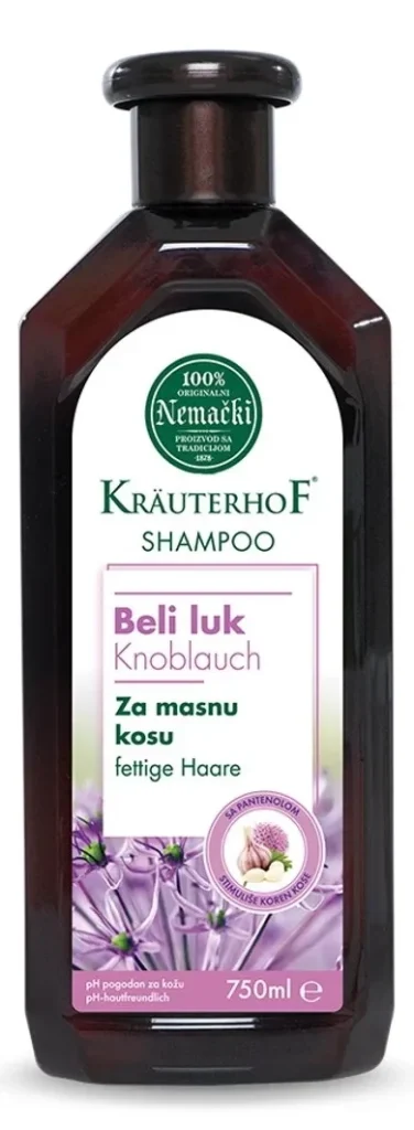 Šampon Beli Luk 750 ml Krauterhof