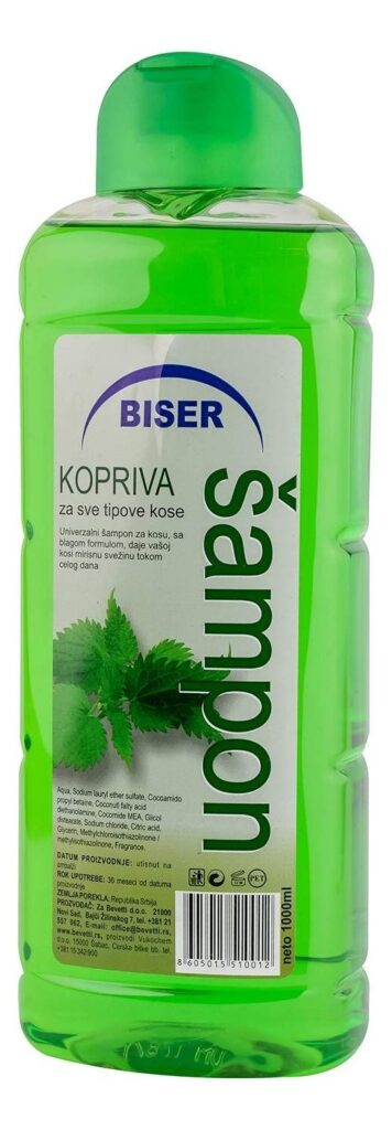 Šampon Kopriva 1 l Biser
