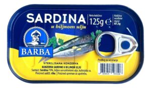 Sardina u Ulju 125 g Barba