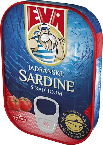 Sardina Umak Paradajz 100 g Eva