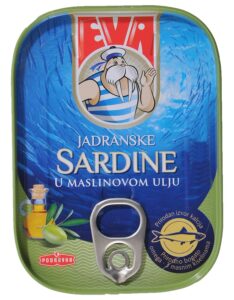 Sardine u Maslinovom Ulju Eva 100 g