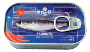 La Perla sardine sa cilijem 125 g
