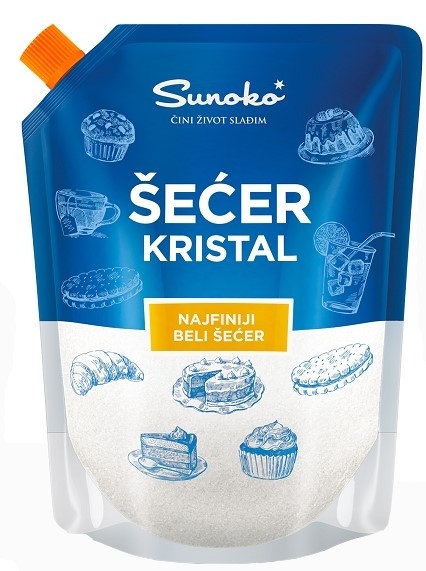 Šećer Kristal Doypack 750 g Sunoko