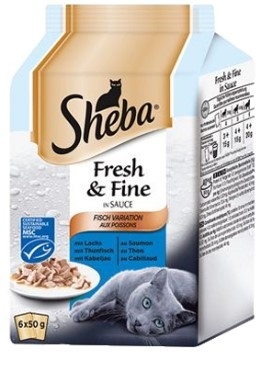 Hrana Mačke Izbor Mesa 6x 50 g Sheba