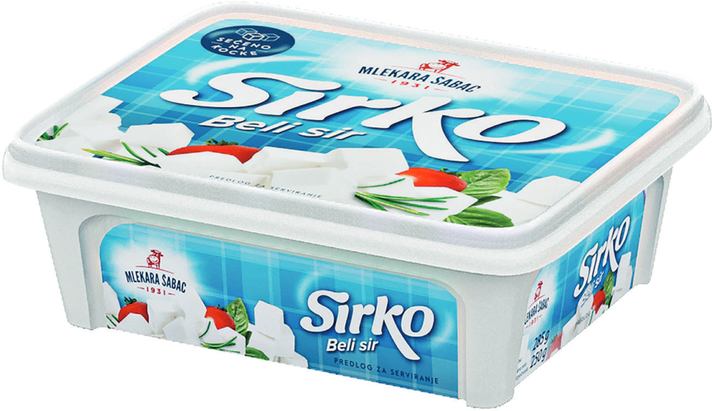 Sirko Beli Sir 35%mm 250 g