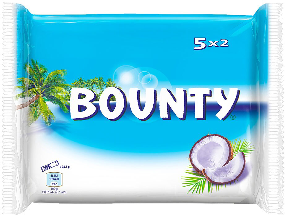 Bar Bounty Multipack 5x 57 g Mars