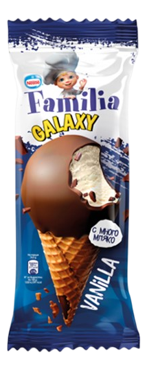 Sladoled Ball Top Cone Vanila 114 ml