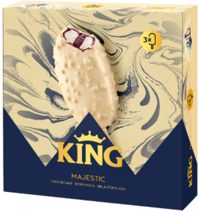 Sladoled King Majestic 3x 100 ml
