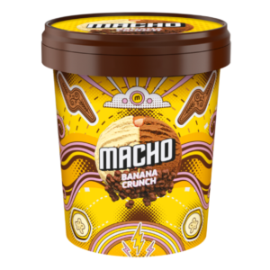 sladoled Macho Banana Crunch Čaša 370 ml