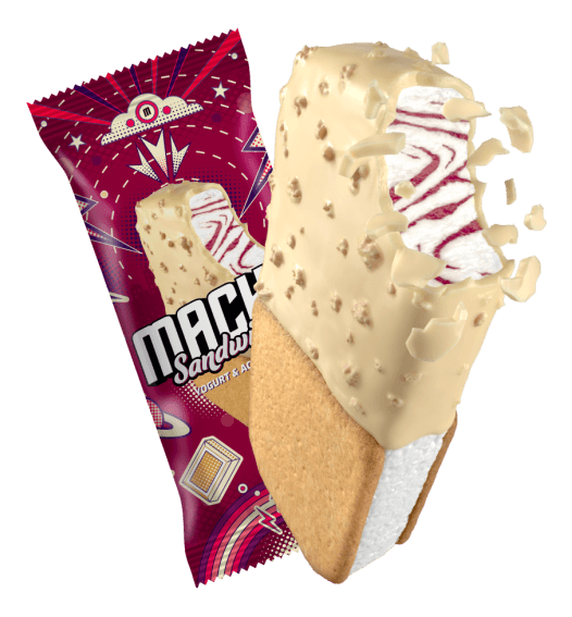 Macho Sandwich Yogurt & Acai Berry