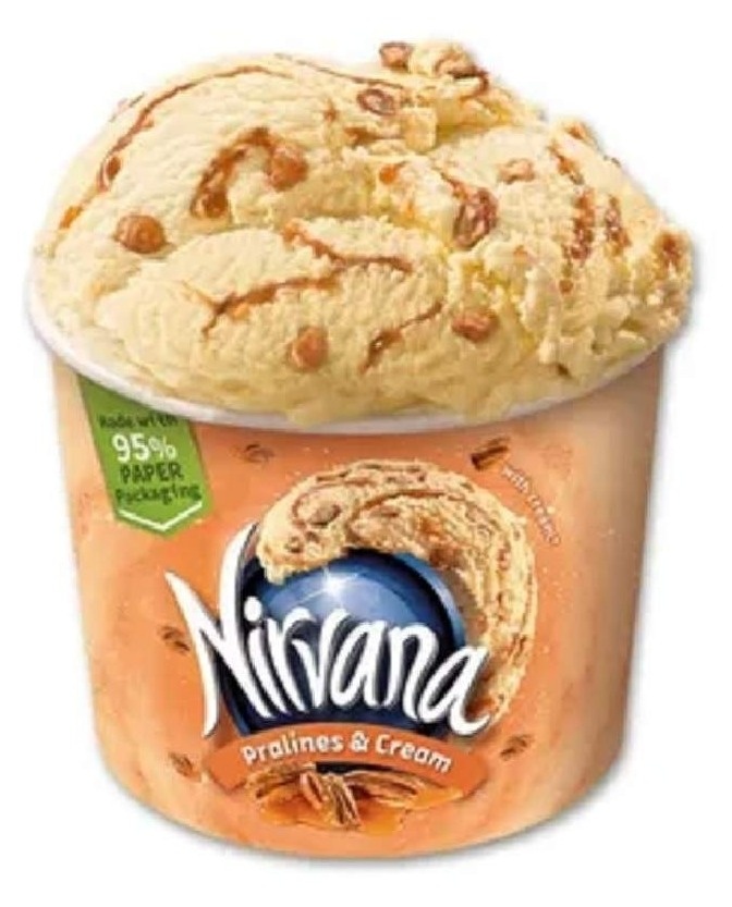 Sladoled Nirvana Pralines & Cream 150 ml