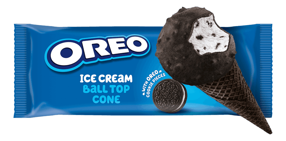 Oreo Ball Top Cone 100 ml