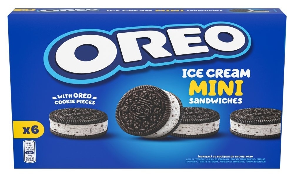 IC Oreo Sandwich Mini 6x 55 ml
