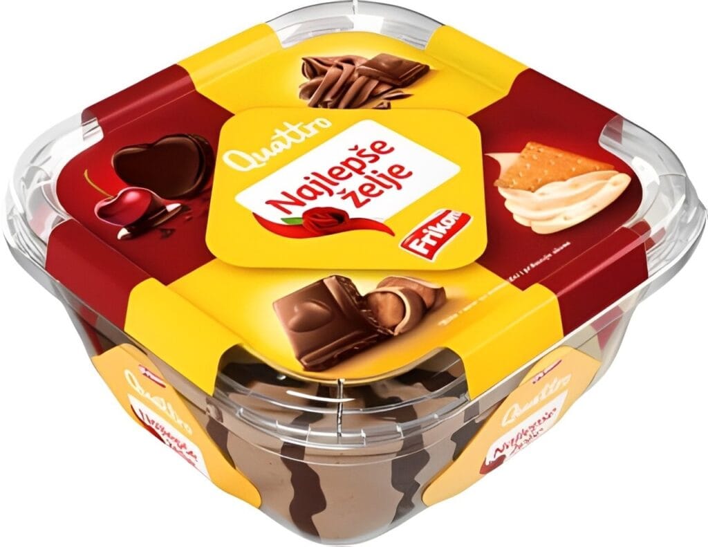 Sladoled Quattro Najlepse zelje 1500 ml