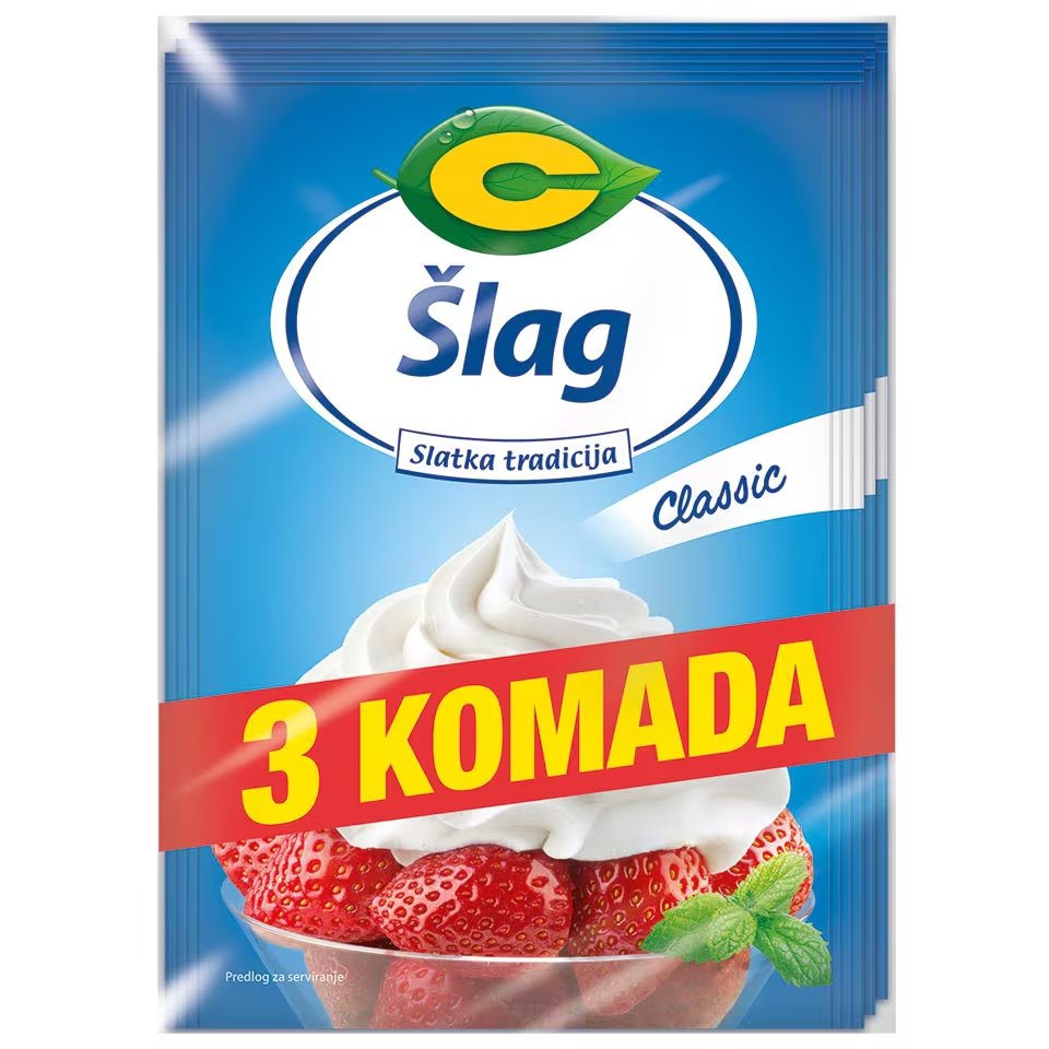 šlag sa vodom C 3x 40 g