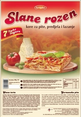 Kore rozen slane Bradic kore 430 g