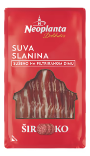 Neoplanta slanina Suva Slajs 100 g