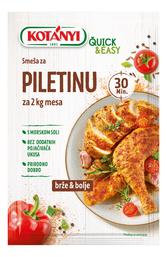 Smeša za Piletinu Q&e 40 g Kotanyi