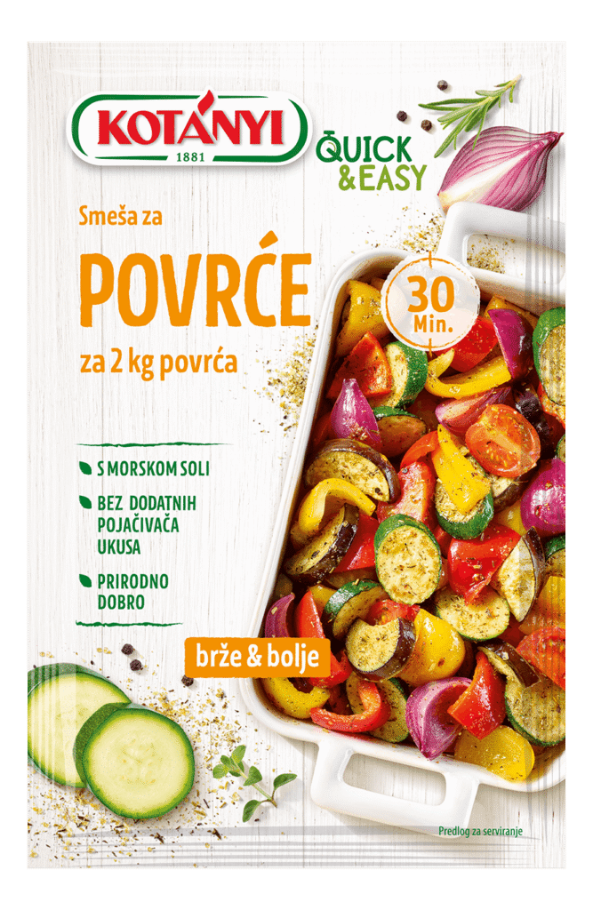 Smeša za Povrće Q&e 35 g Kotanyi