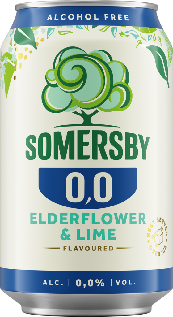 Somersby sajder Zova 0% 0,33 l CAN
