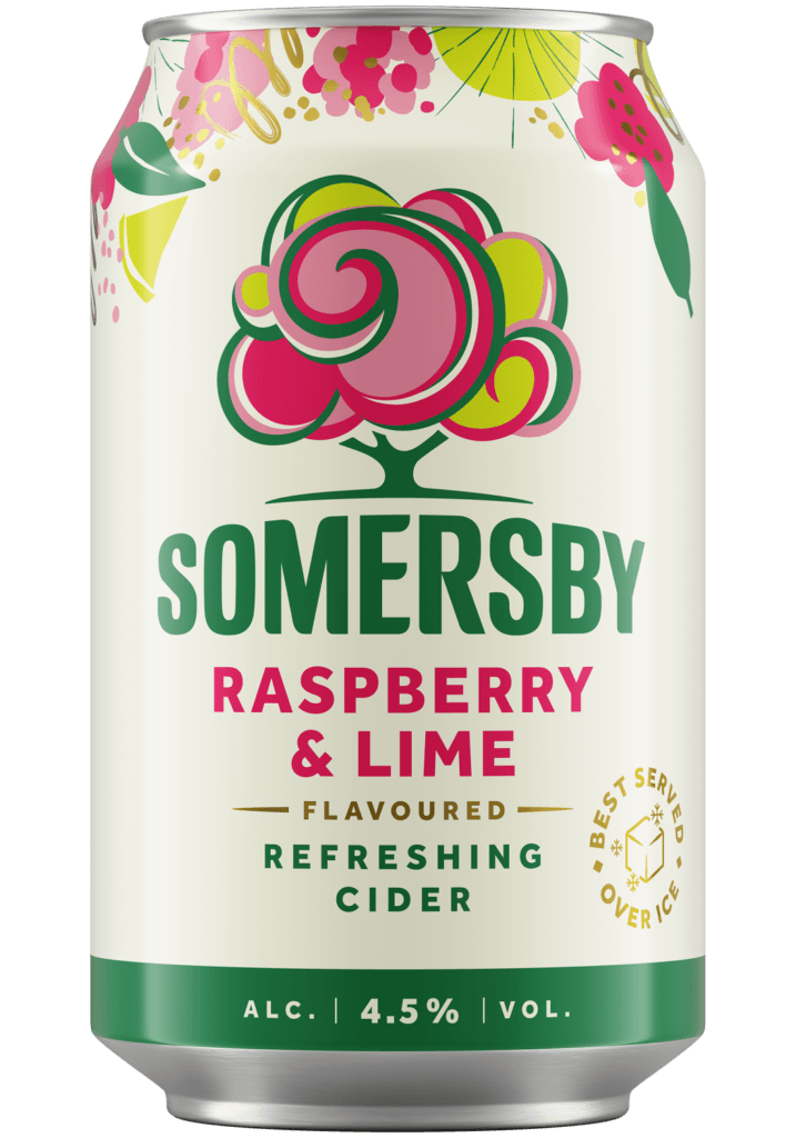 Somersby sajder Malina limenka 0.33 l