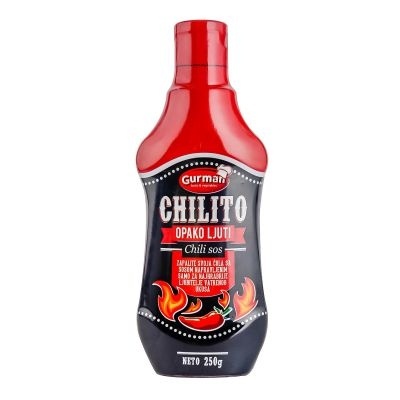 Chilito opako ljuti chili sos250gGurman