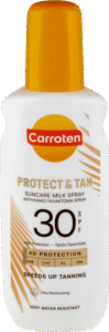 Mleko za Sunčanje Sprej za Tamnjenje i Zaštitu Spf30 200 ml Carroten