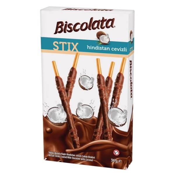 Keks Stapici Coconut 32 g Biscolata
