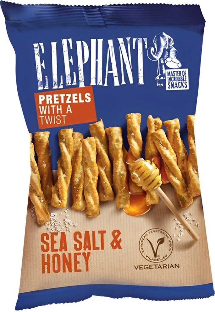 Štapići Twis Mor so Med 160 g Elepha