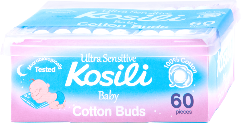 Štapići za Uši Kosili Baby 60/1 Pla